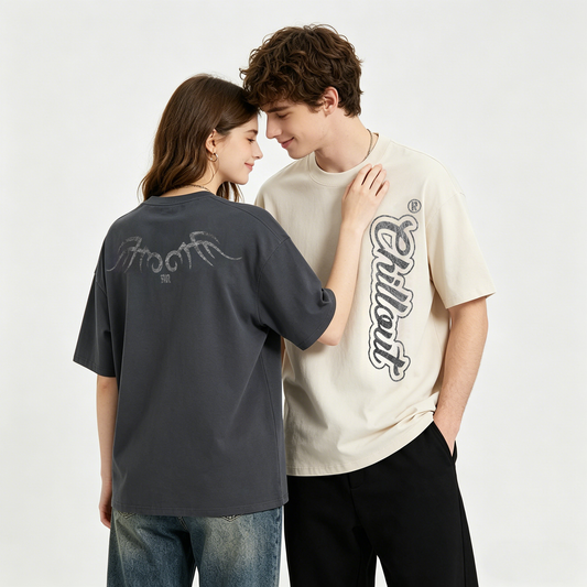 ”Chillout" Oversized Tee -3797