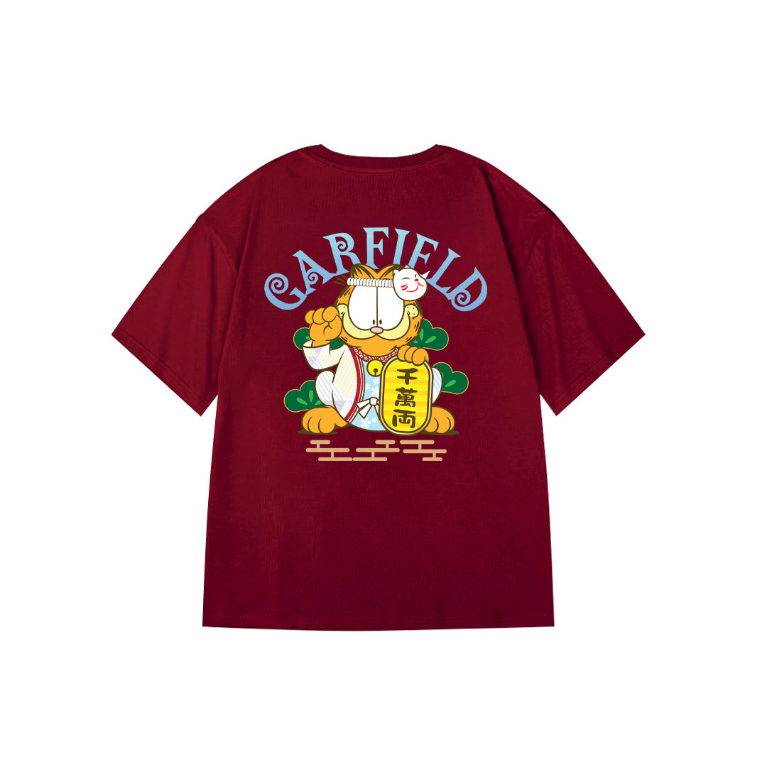 "Lucky Garfield" High Graded Odell Fabric Oversized Tee 2724