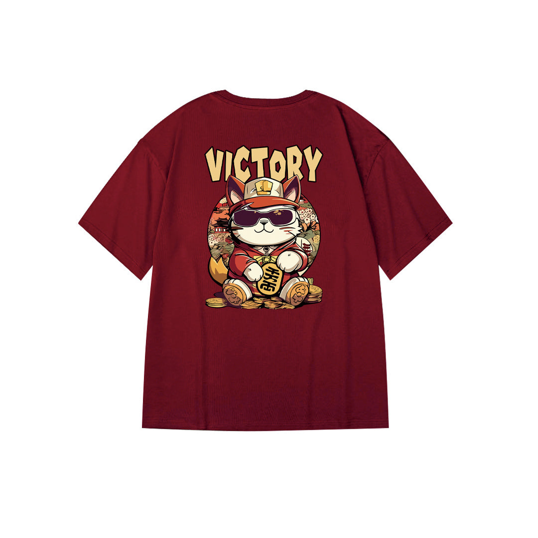 "VICTORY" Oversized Tee - 2965