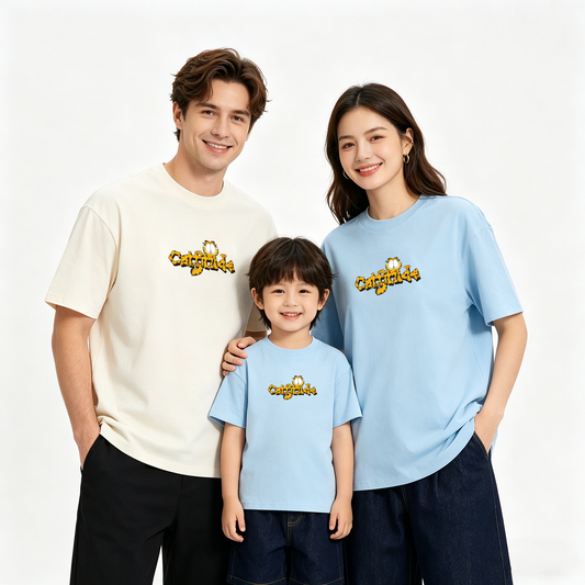 "Cattitude" Oversized Unisex Kids T-Shirt - 38211