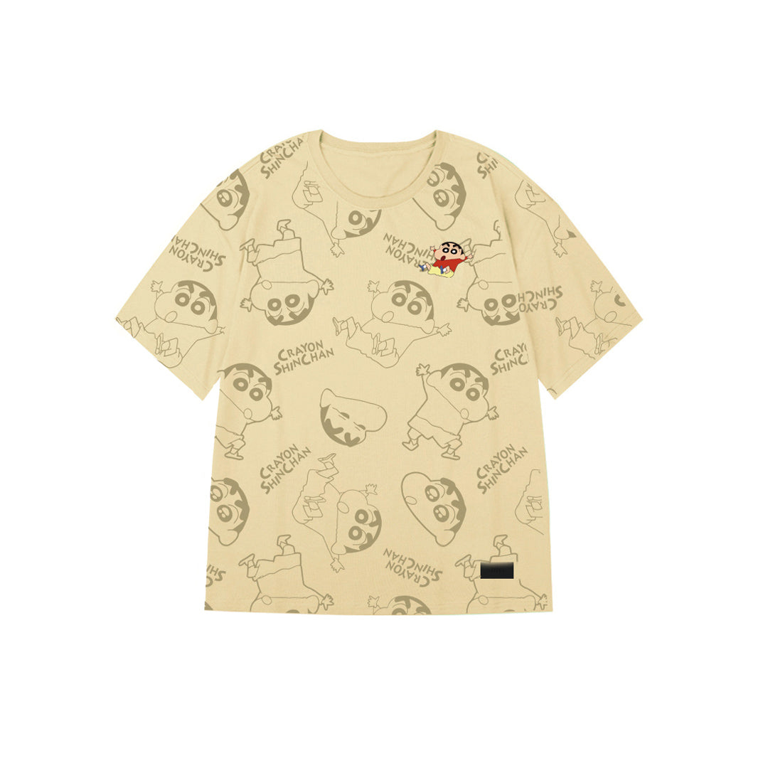 "Shin-Chan" Graffiti Oversized Tee - 2979