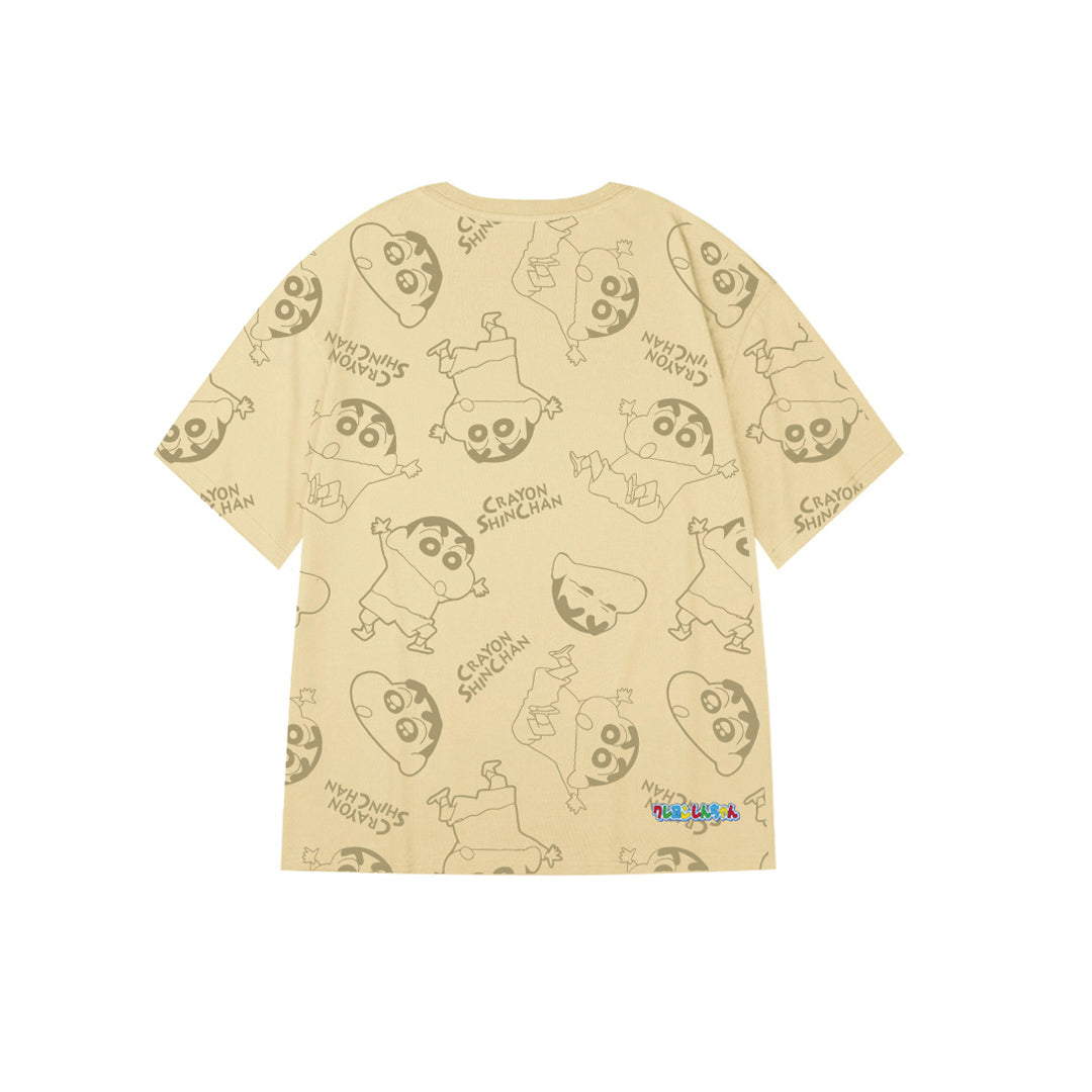 "Shin-Chan" Graffiti Oversized Tee - 2979