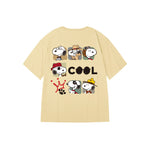 "COOL" High Graded Odell Fabric Print Oversized Tee 2609