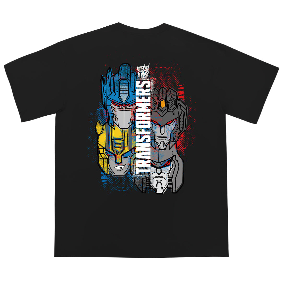 "TF-FOUR TRANSFORMERS" Drop-Shoulder Oversized Tee - 2945