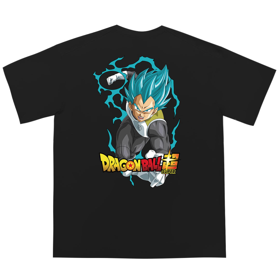 "SUPER Goku" Drop-Shoulder Oversized Tee - 2025