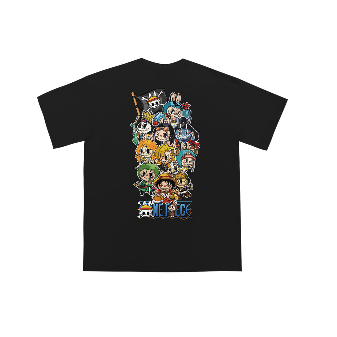 "One Piece Labubu" Oversized Tee - 2072