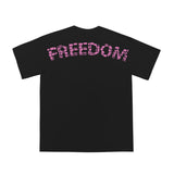 "FREEDOM" Drop-Shoulder Oversized Tee - 2763
