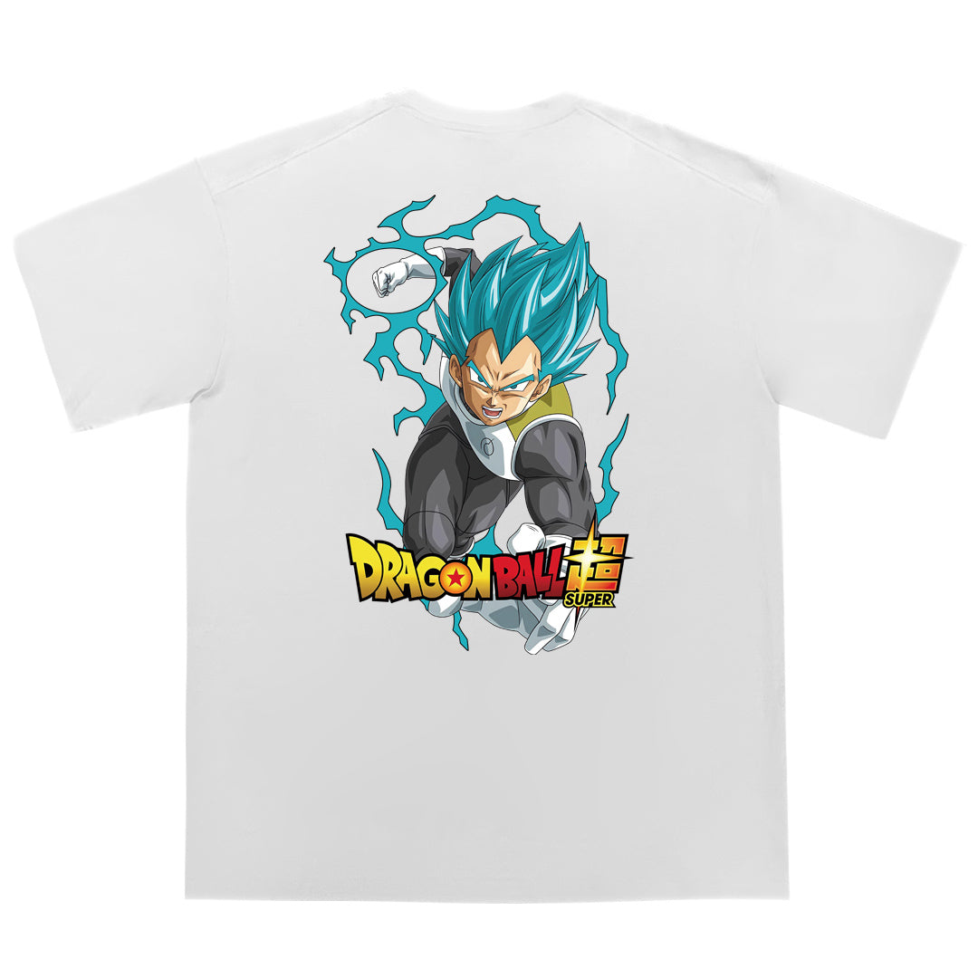 "SUPER Goku" Drop-Shoulder Oversized Tee - 2025