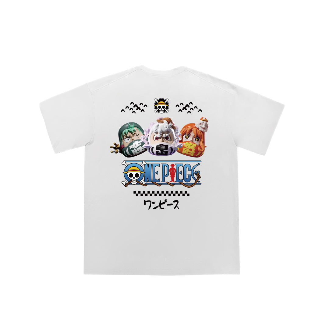 "Daruma Characters" Oversized Tee - 2080