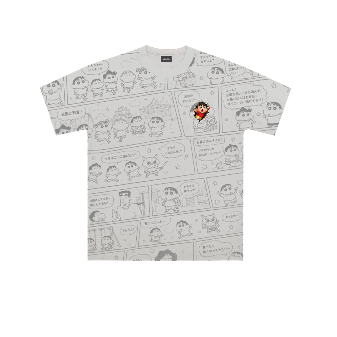 Comic S.C Oversized Tee - 3949