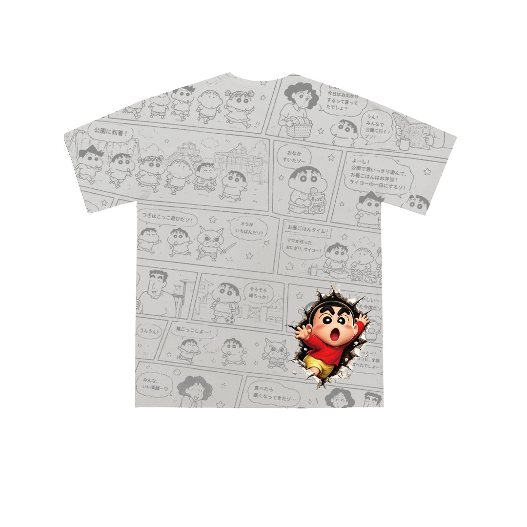 Comic S.C Oversized Tee - 3949