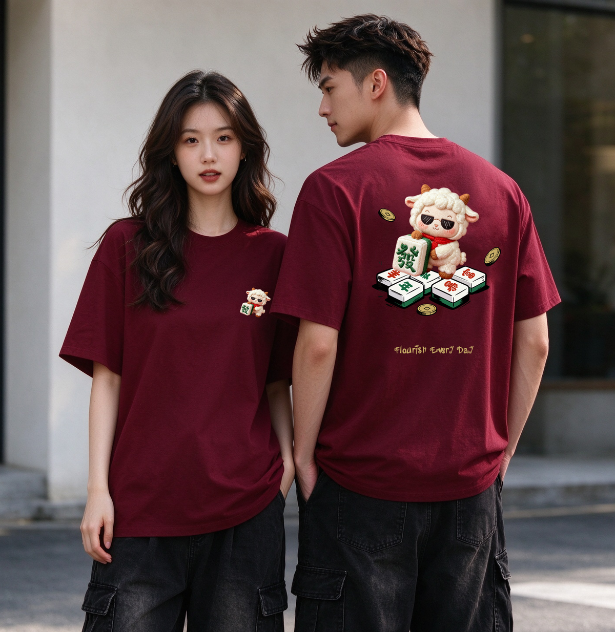 NEW YEAR Oversized Tee - 3952