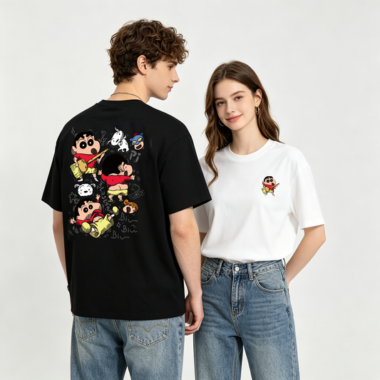 ”Cute shin-chan" Oversized Tee -3746