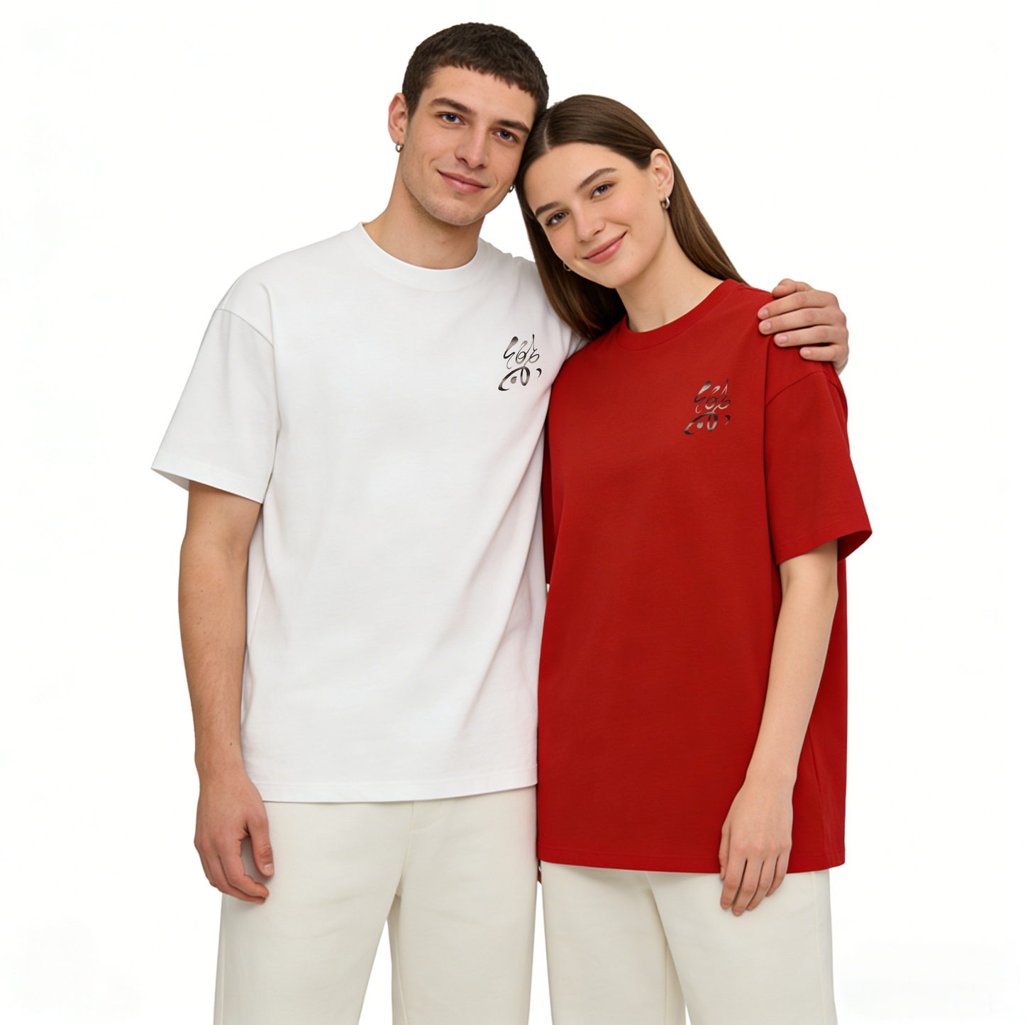 ”樂" Oversized Tee -3620