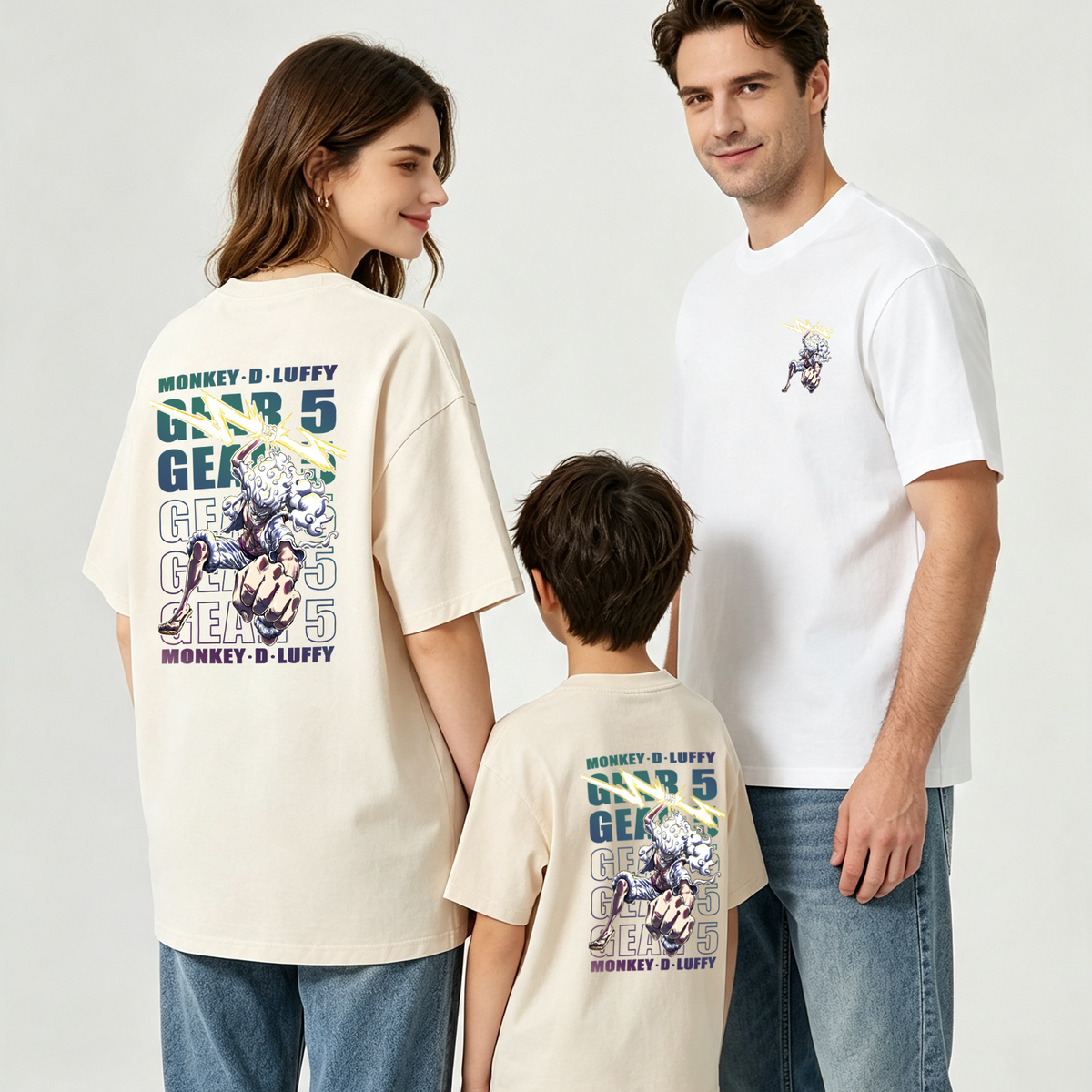 Reflective Oversized Unisex Kids T-Shirt - 38661
