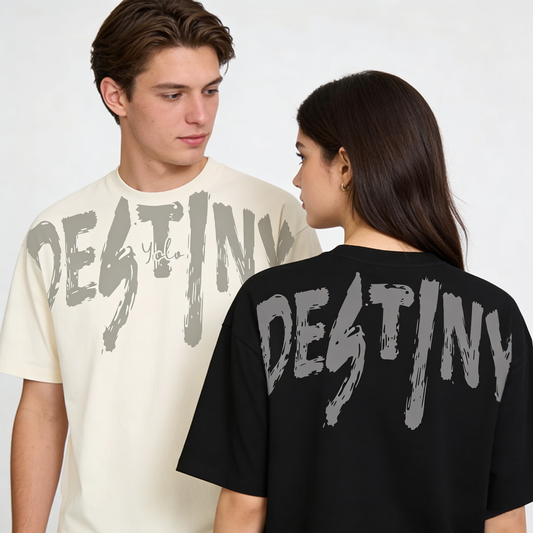 ”DESTINY" Oversized Tee - 3651
