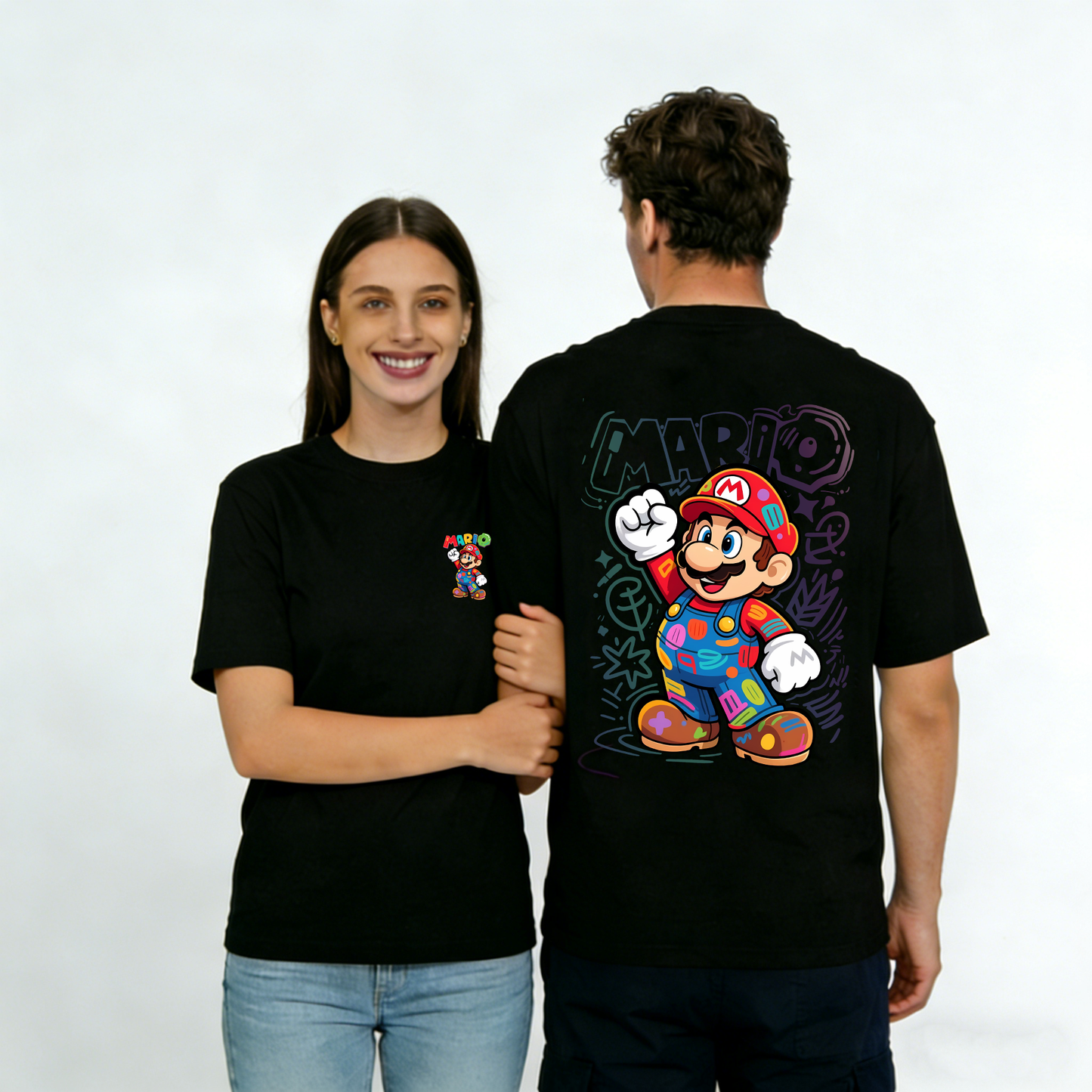 ”Colorful" Oversized Tee -3709