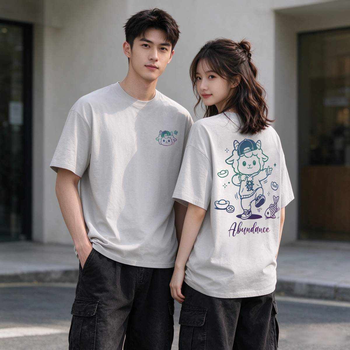 NEW YEAR Oversized Tee - 3954