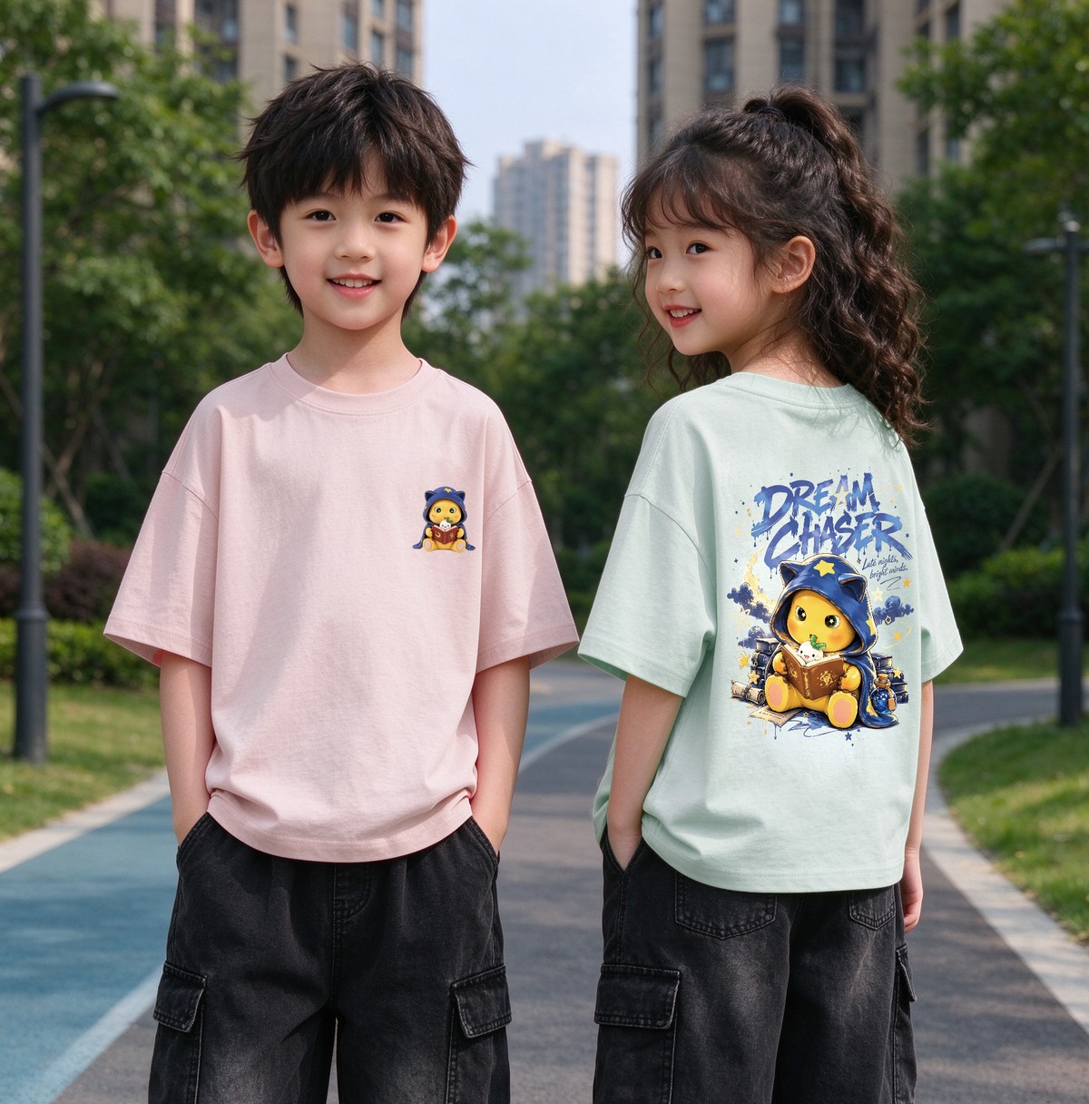 Dream Chaser Oversized Unisex Kids T-Shirt - 20281
