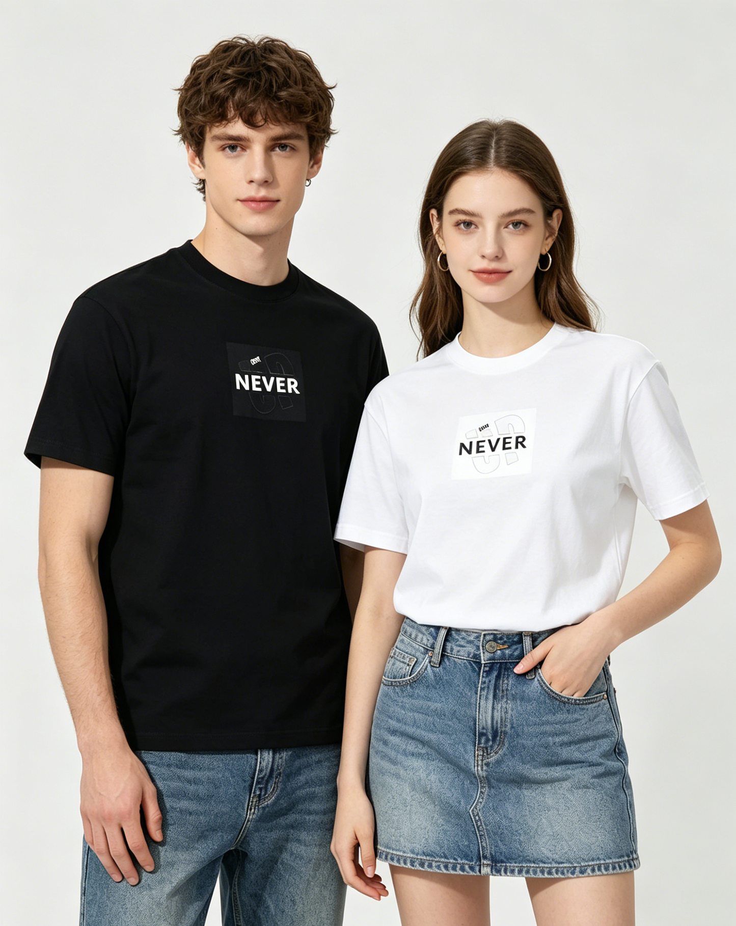 "NEVER" Oversized Tee - 3685