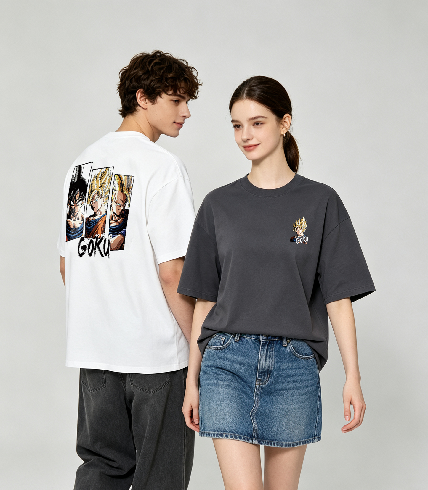 "GOKU"Oversized Tee - 3855