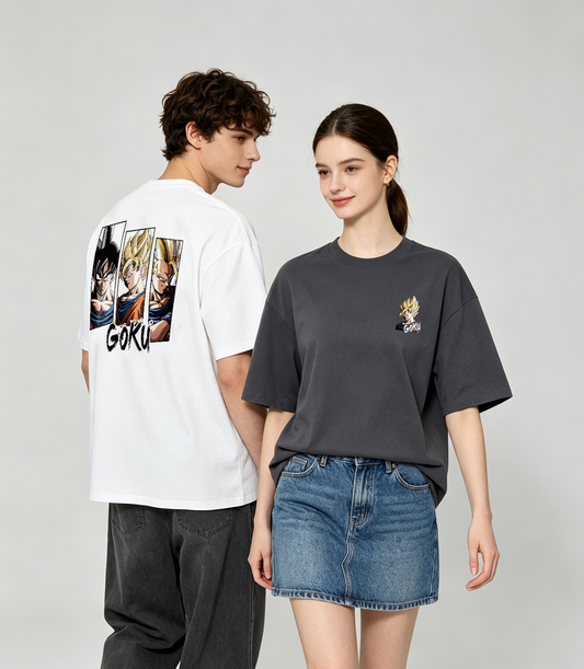 "GOKU"Oversized Tee - 3855