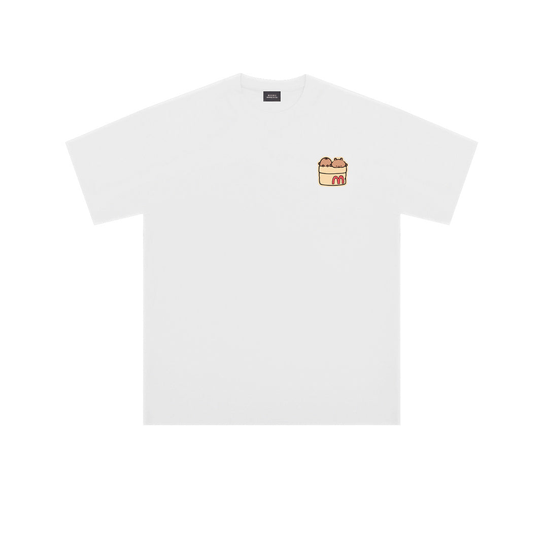 "YUMMY"CAPYBARA Oversized Tee - 3540