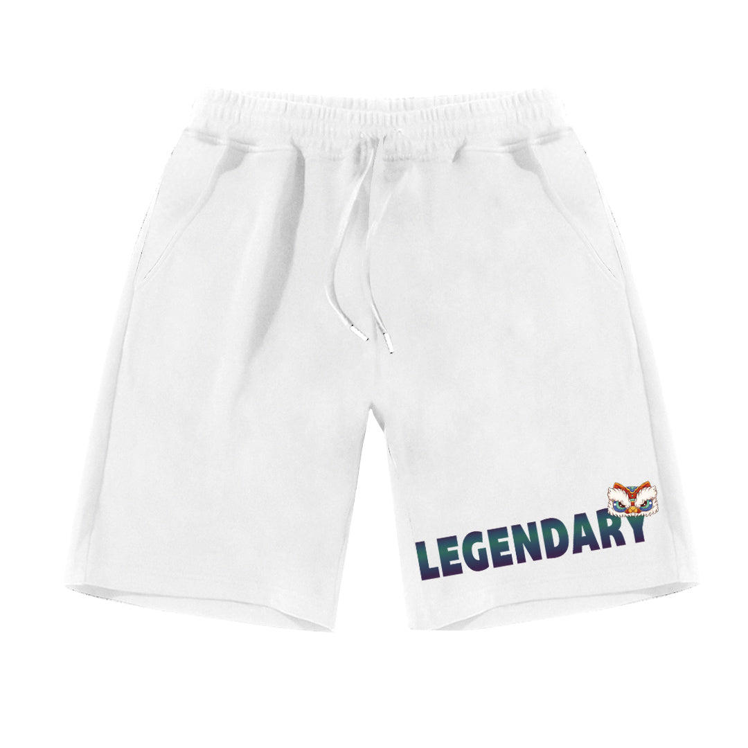 "Legendary" Reflective Print Jogger Shorts 8125