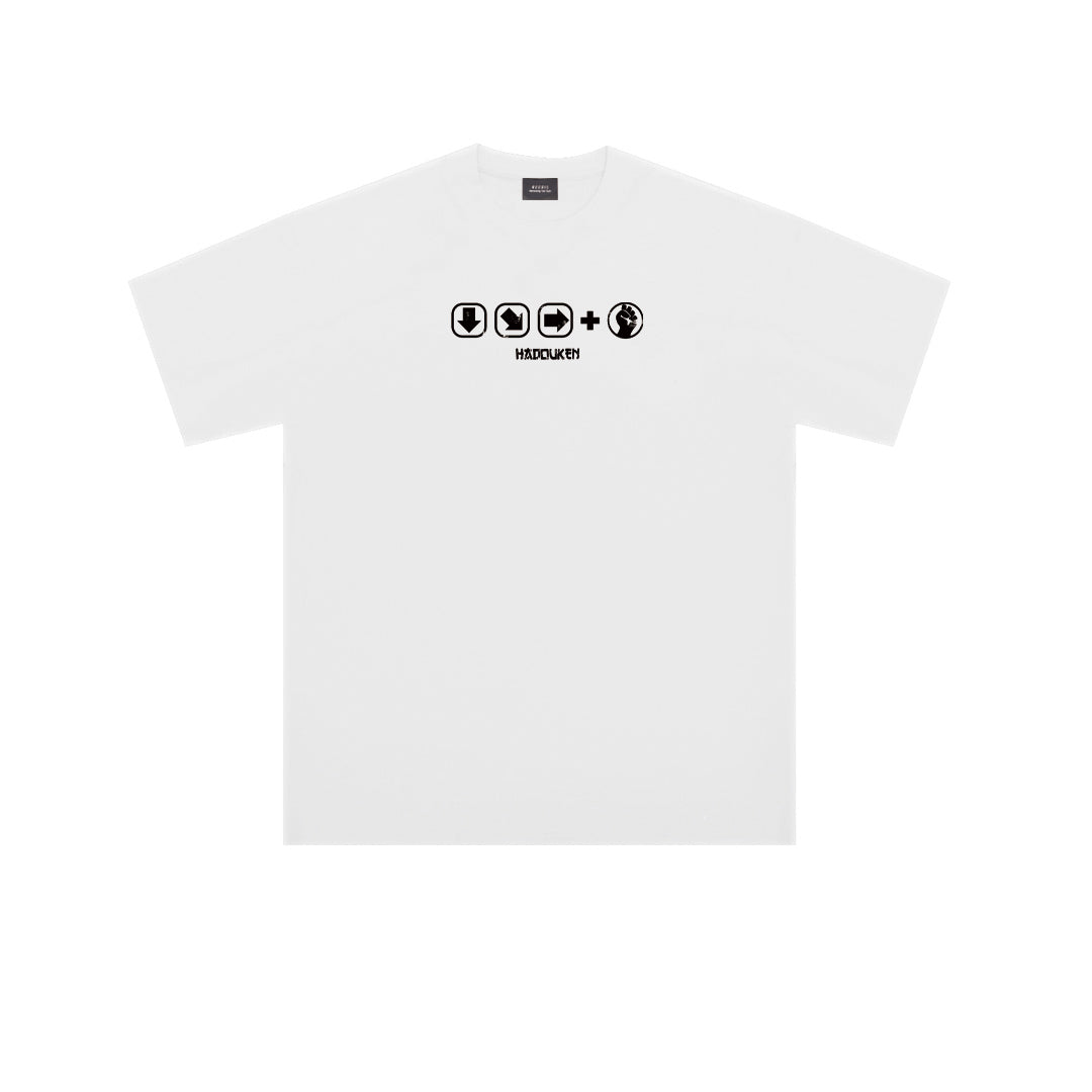 "HADOUKEN"Oversized Tee - 3858