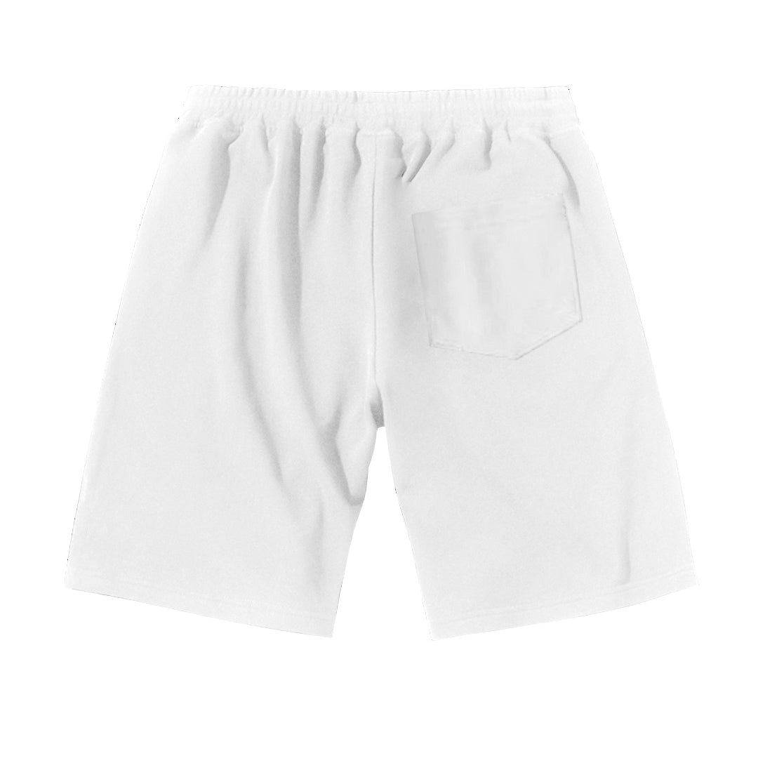 "Lion Heads" Reflective Print Jogger Shorts 8122