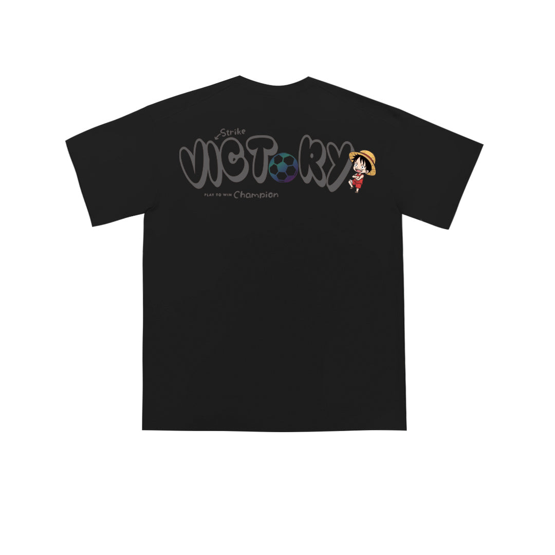 ”Victory" Reflective Oversized Tee -3800