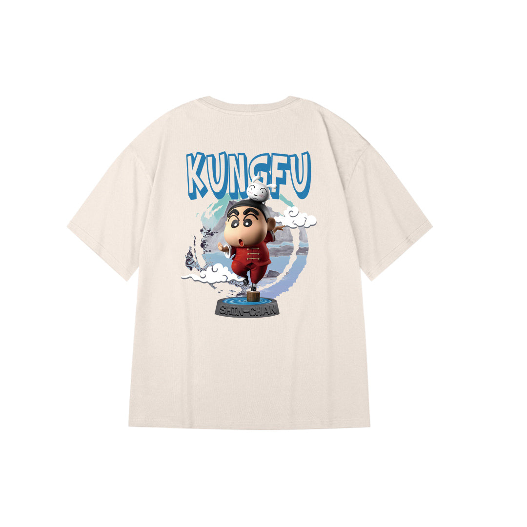 "KUNG FU-Crayon Shin-chan" Oversized Tee - 2933