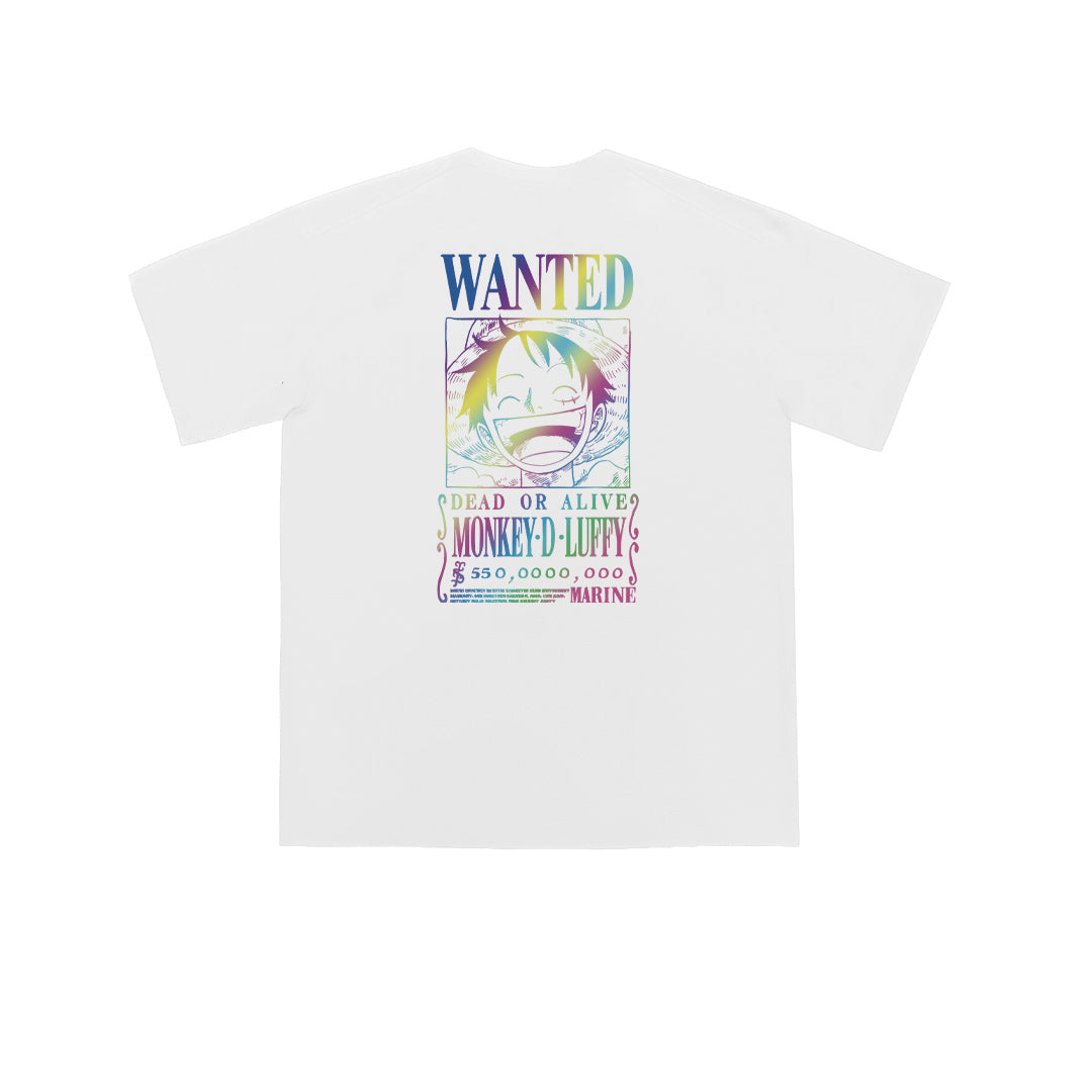 "WANTED"Oversized Tee - 3853