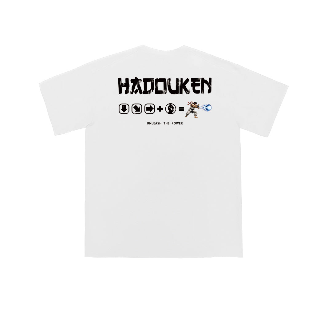 "HADOUKEN"Oversized Tee - 3858