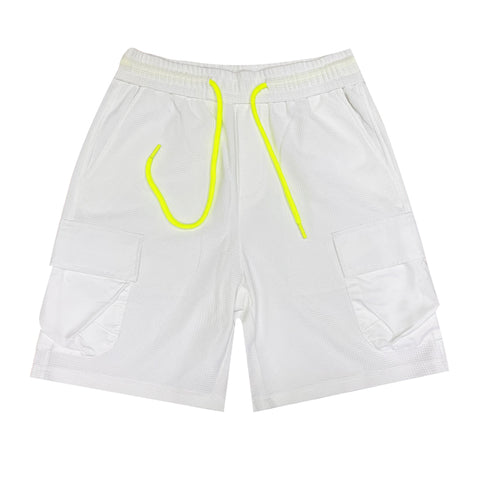 White Jogger Shorts 211