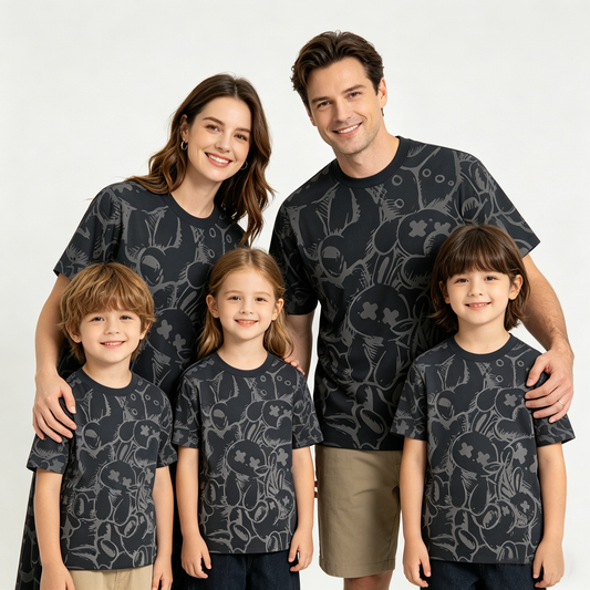 "BUNNY" Oversized Unisex Kids T-Shirt - 37451