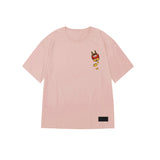 "Munchies" High Graded Odell Fabric Print Oversized Tee 2655