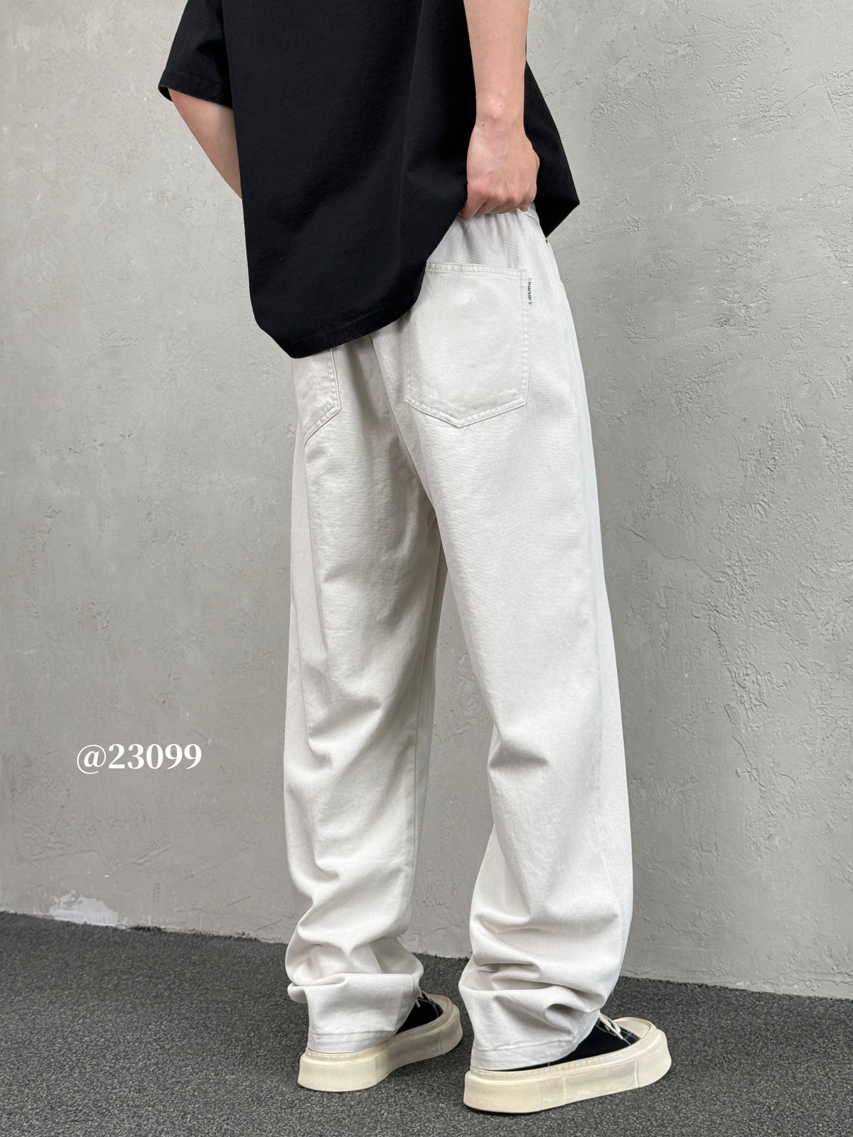 Paris Grey Cargo Pants 23099