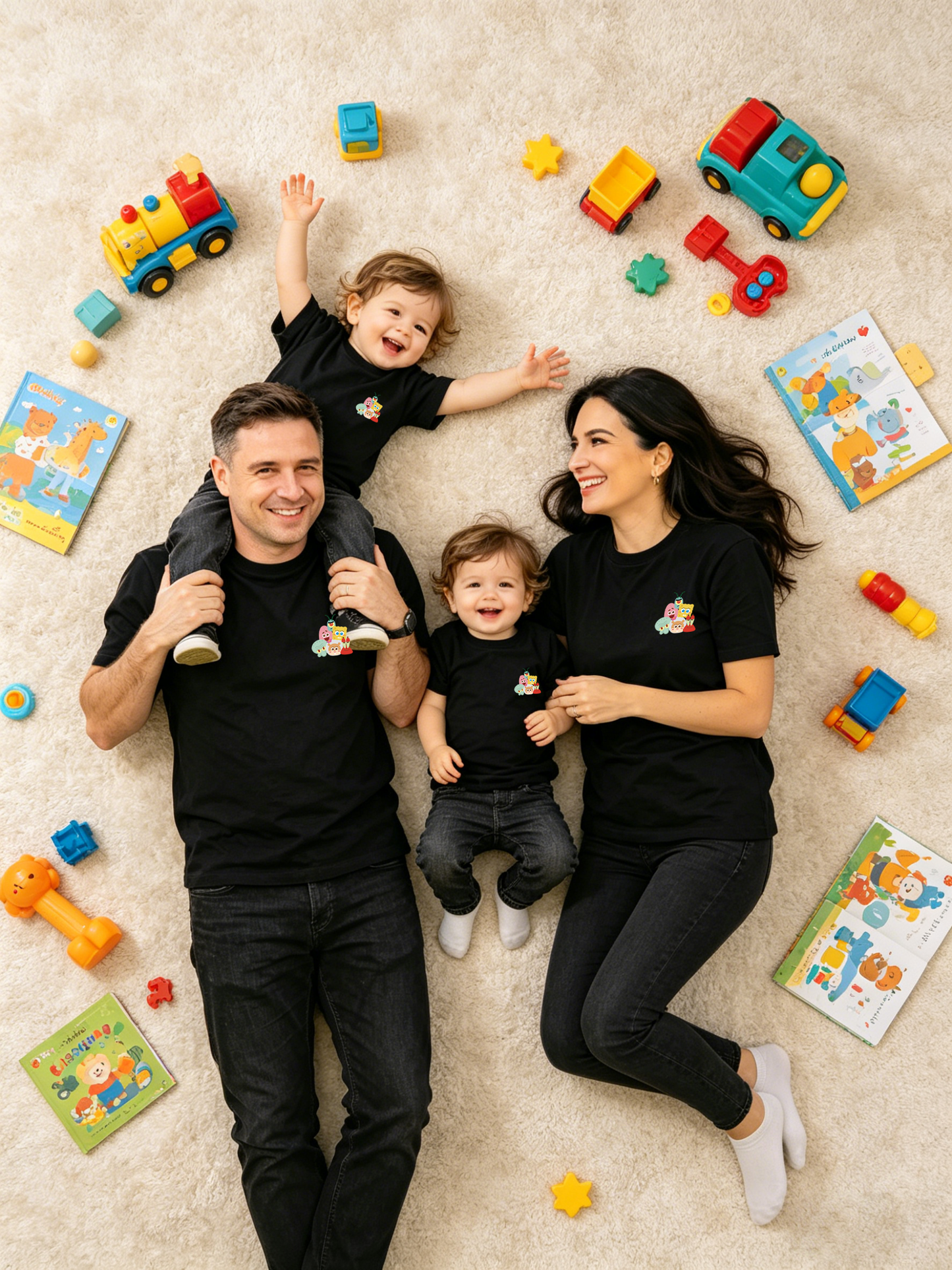 "BEST BUDDIES" Oversized Unisex Kids T-Shirt - 37541