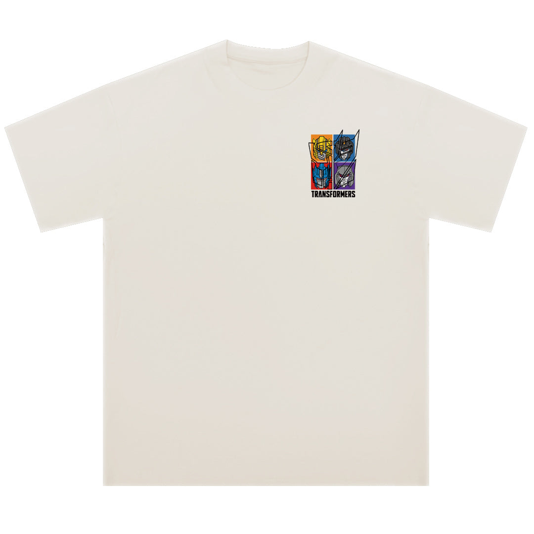 "TF-FOUR TRANSFORMERS" Drop-Shoulder Oversized Tee - 2945