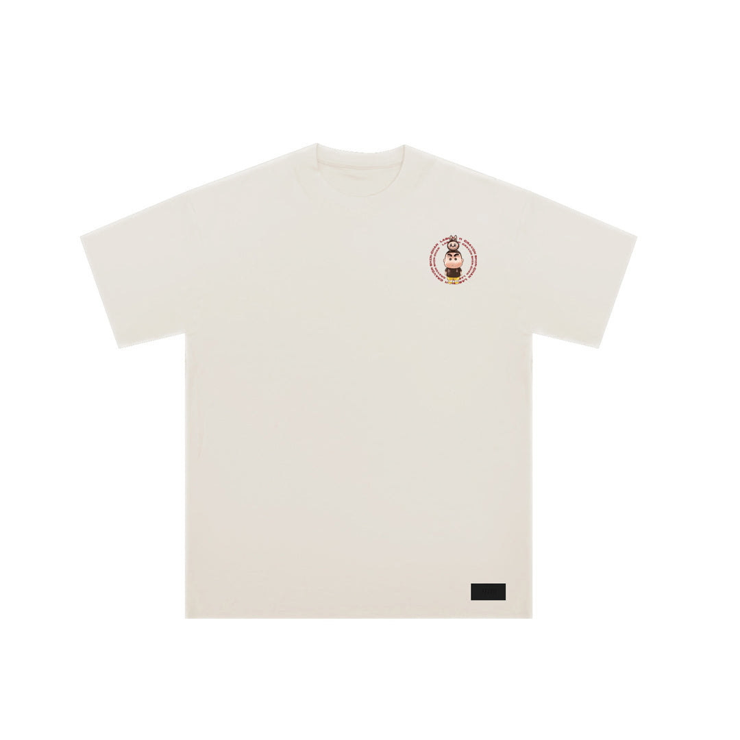 "Crayon Shinchan & Zimomo" Oversized Tee - 2084