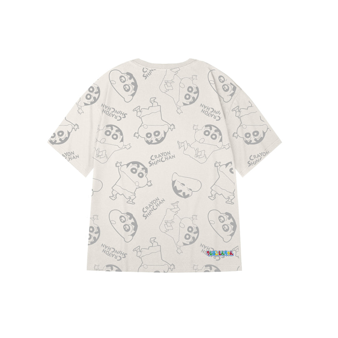 "Shin-Chan" Graffiti Oversized Tee - 2979