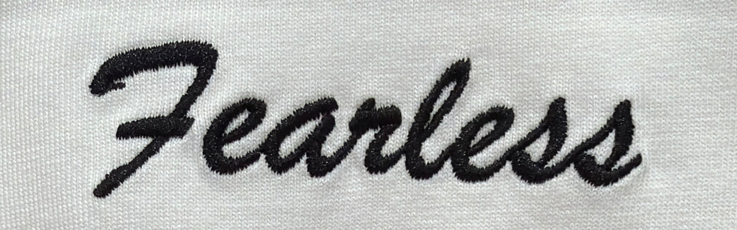 ”Fearless cat" Oversized Tee -3807