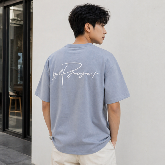 "RCL Project" Oversized Tee - 3509 BLUE