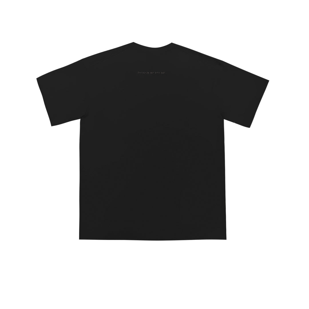"Not Working Today" Oversized Tee - 3777