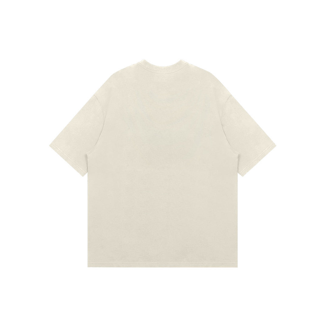 "RCL" Drop-Shoulder Oversized Tee - 2041