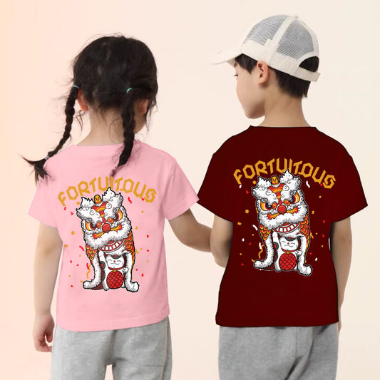 "Fortuitous" Oversized Unisex Kids T-Shirt 26591