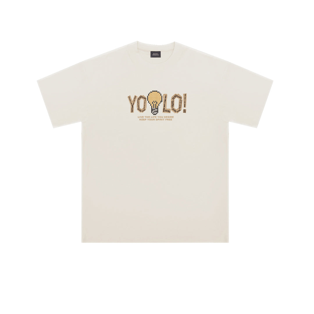 ”YOLO" Oversized Tee -3811