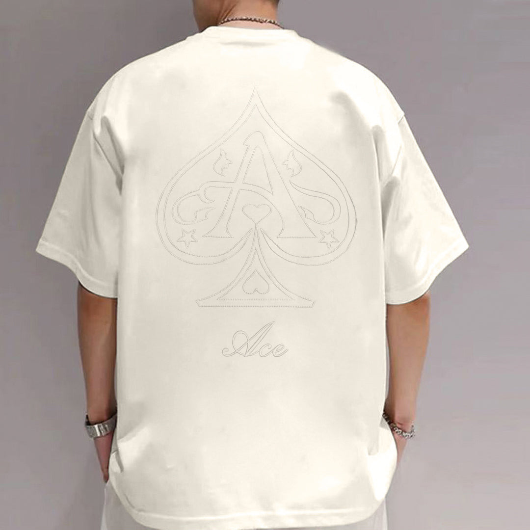 "ACE" Oversized Tee - 3567