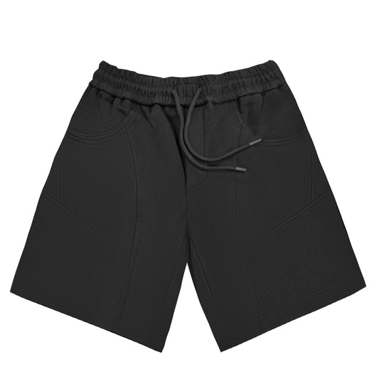 Black Jogger Shorts 8121